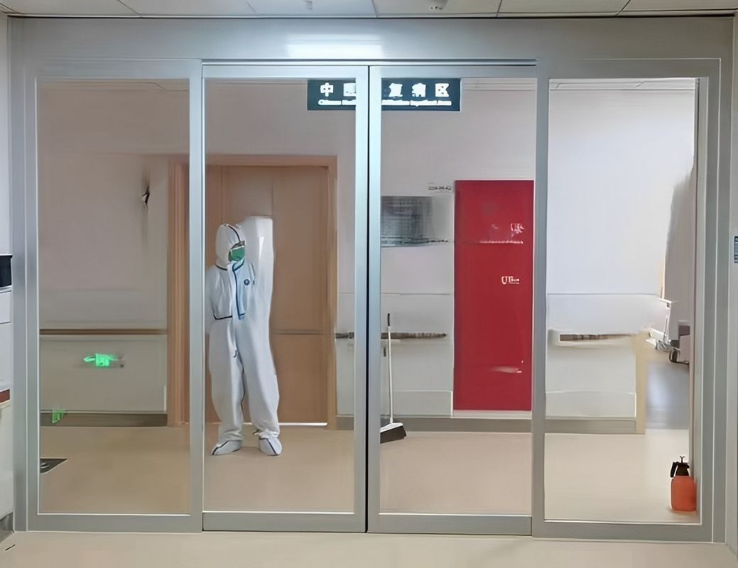 50N 열력 자동 슬라이딩 도어 운영자 1400rpm 모터 속도 90° 열각