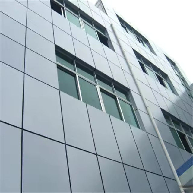 2mm 두꺼운 실버 항 경화 알루미늄 플레어 패널 내부 벽 장식