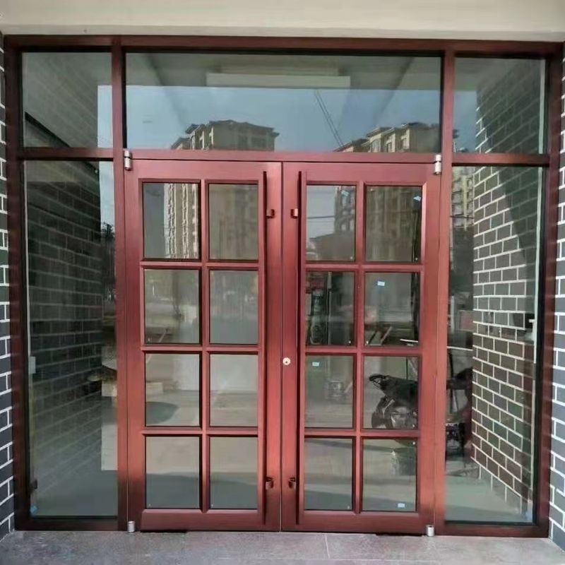 원격 제어 문 흰색 UPVC 24인치 자동 스윙 문 KFC 문