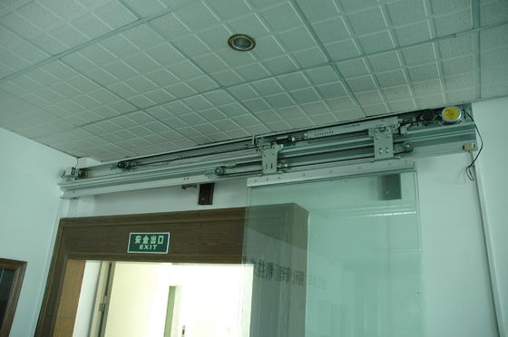 중국 사무실 건물 입구 자동적인 유리제 미닫이 문, 420cm*15cm*11cm 공장